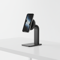 Magnetic Phone Mount and Desk Stand in matte black